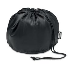 Vue Oreiller de voyage n RPET 210D - Dreams de couleur gris| Krokrodeal