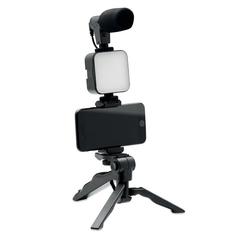 Vue Kit vidéo pour smartphone - Vide de couleur noir| Krokrodeal