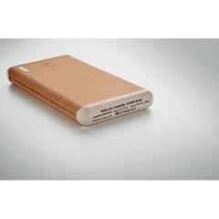 Vue Powerbank chargeur 10000mAh - Ralia de couleur marron| Krokrodeal