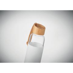 Vue Bouteille en verre 500 ml - Chai de couleur blanc| Krokrodeal