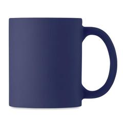 Vue Mug en céramique mate 300 ml - Dublin colour de couleur bleu| Krokrodeal