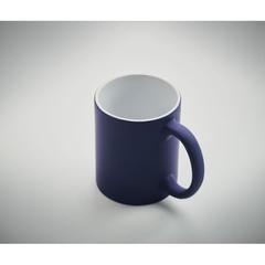 Vue Mug en céramique mate 300 ml - Dublin colour de couleur bleu| Krokrodeal