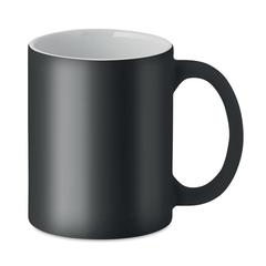 Vue Mug en céramique mate 300 ml - Dublin colour de couleur noir| Krokrodeal