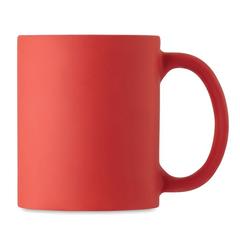 Vue Mug en céramique mate 300 ml - Dublin colour de couleur rouge| Krokrodeal