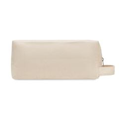 Vue Sac cosmétique en toile 220 gr - Bia de couleur marron| Krokrodeal