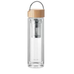 Vue Bouteille en verre 400ml - Batami de couleur blanc| Krokrodeal