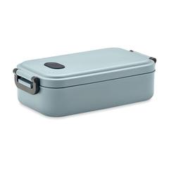 Vue Boîte à lunch en PP recyclé - Indus de couleur gris| Krokrodeal