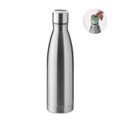 Vue Bouteille à rappel inox 500 ml - Dereo de couleur gris| Krokrodeal