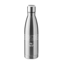 Vue Bouteille à rappel inox 500 ml - Dereo de couleur gris| Krokrodeal