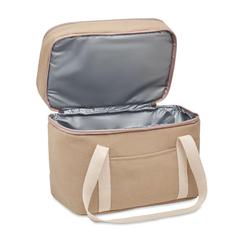 Vue Sac isotherme en toile 320 gr/m - Kecil top de couleur marron| Krokrodeal