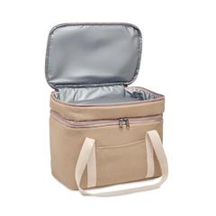 Vue Sac isotherme en toile 320 gr/m - Kecil top de couleur marron| Krokrodeal