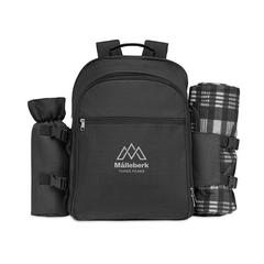 Vue Sac pique-nique 4 personnes - Duin de couleur noir| Krokrodeal