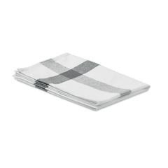 Vue Torchon de cuisine tissu recycl - Kitch de couleur gris| Krokrodeal