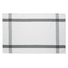 Vue Torchon de cuisine tissu recycl - Kitch de couleur gris| Krokrodeal