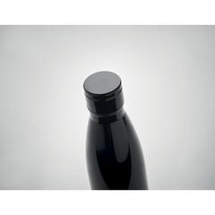 Vue Bouteille thermomètre 500ml - Belo lux de couleur noir| Krokrodeal