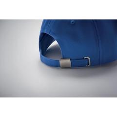 Vue Casquette à 5 pans - Singa de couleur bleu| Krokrodeal