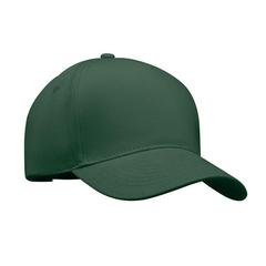 Vue Casquette à 5 pans - Singa de couleur vert| Krokrodeal
