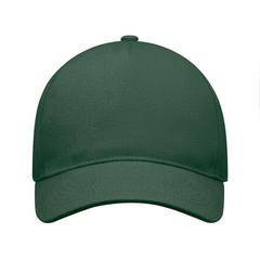 Vue Casquette à 5 pans - Singa de couleur vert| Krokrodeal