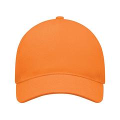 Vue Casquette à 5 pans - Singa de couleur orange| Krokrodeal