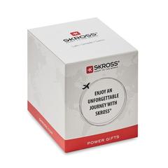 Vue Adaptateur A/C USB Skross MUV - Muv usb a/c de couleur blanc| Krokrodeal