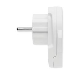 Vue Adaptateur Skross World Europe - World to europe de couleur blanc| Krokrodeal