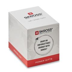Vue Chargeur Euro USB Skross (2xA) - Euro usb charger 2xa de couleur blanc| Krokrodeal