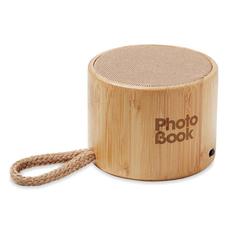 Vue Haut-parleur sans fil bambou - Cool de couleur marron| Krokrodeal