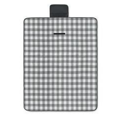 Vue Couverture polaire RPET 150 gr - Caly de couleur noir| Krokrodeal