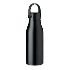 Vue Bouteille en aluminium 650ml - Naidon de couleur noir| Krokrodeal
