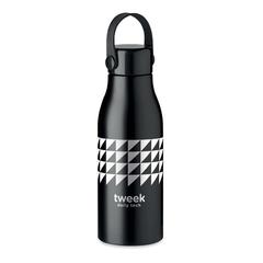 Vue Bouteille en aluminium 650ml - Naidon de couleur noir| Krokrodeal
