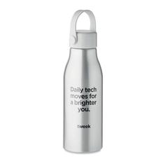 Vue Bouteille en aluminium 650ml - Naidon de couleur gris| Krokrodeal