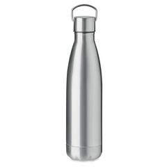 Vue Bouteille double paroi 500ml - Arctic de couleur gris| Krokrodeal