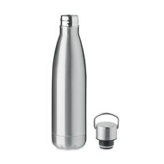 Vue Bouteille double paroi 500ml - Arctic de couleur gris| Krokrodeal