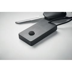 Vue Porte-clé anti-perte en bambou - Finit de couleur noir| Krokrodeal