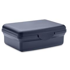 Vue Lunchbox en PP recyclé 800ml - Carmany de couleur bleu| Krokrodeal