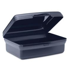 Vue Lunchbox en PP recyclé 800ml - Carmany de couleur bleu| Krokrodeal