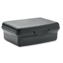 Vue Lunchbox en PP recyclé 800ml - Carmany de couleur noir| Krokrodeal
