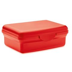 Vue Lunchbox en PP recyclé 800ml - Carmany de couleur rouge| Krokrodeal