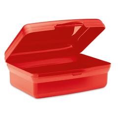 Vue Lunchbox en PP recyclé 800ml - Carmany de couleur rouge| Krokrodeal