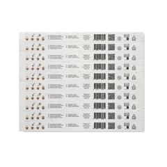 Vue Bracelet en papier graines - Bandsee de couleur blanc| Krokrodeal