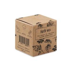 Vue Bombe de graines d'herbes - Bombi iii de couleur marron| Krokrodeal