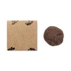 Vue Bombe de graines d'herbes - Bombi iii de couleur marron| Krokrodeal
