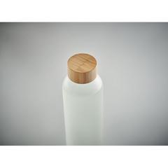 Vue Bouteille en verre 650ml - Lom de couleur blanc| Krokrodeal