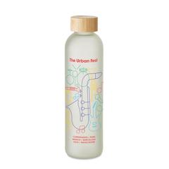 Vue Bouteille en verre 650ml - Lom de couleur blanc| Krokrodeal