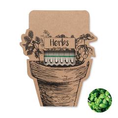 Vue Bâtons de graines d'herbes - Leyti de couleur marron| Krokrodeal