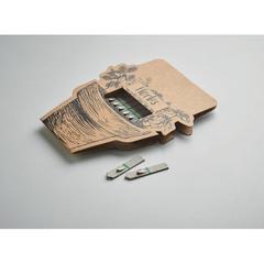 Vue Bâtons de graines d'herbes - Leyti de couleur marron| Krokrodeal
