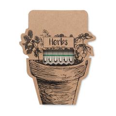 Vue Bâtons de graines d'herbes - Leyti de couleur marron| Krokrodeal