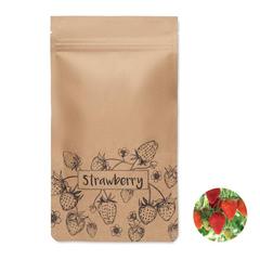 Vue Kit de culture de fraises - Fresa kit de couleur marron| Krokrodeal