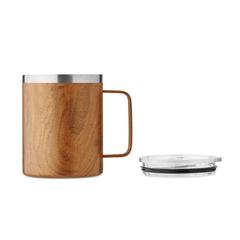 Vue Gobelet double paroi 300 ml - Namib mug de couleur marron| Krokrodeal