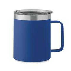 Vue Gobelet double paroi 300 ml - Inari de couleur bleu| Krokrodeal